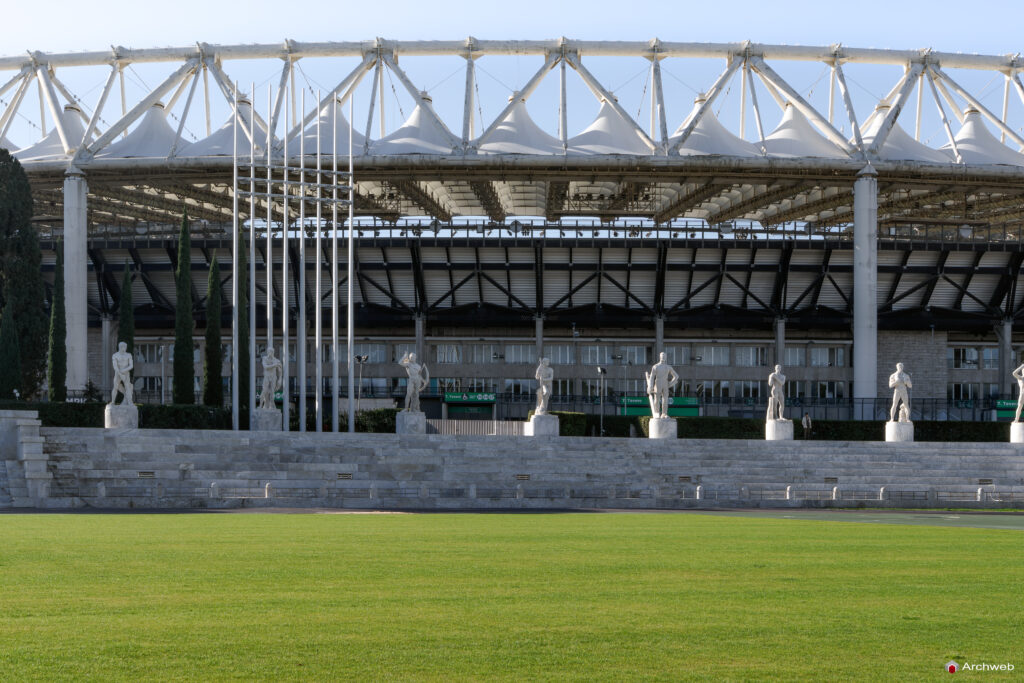 Stadio dei Marmi "Pietro Mennea" . Fotografie di qualità in 4K Fotografie © Archweb.com