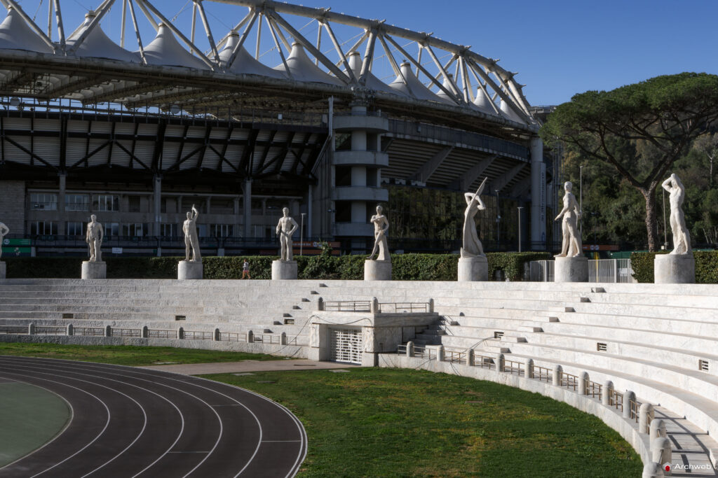 Stadio dei Marmi "Pietro Mennea" . Fotografie di qualità in 4K Fotografie © Archweb.com