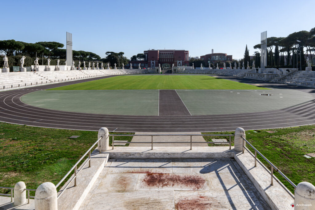 Stadio dei Marmi "Pietro Mennea" . Fotografie di qualità in 4K Fotografie © Archweb.com