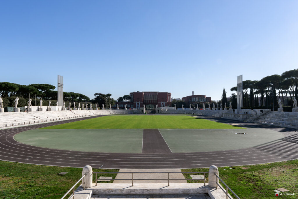 Stadio dei Marmi "Pietro Mennea" . Fotografie di qualità in 4K Fotografie © Archweb.com