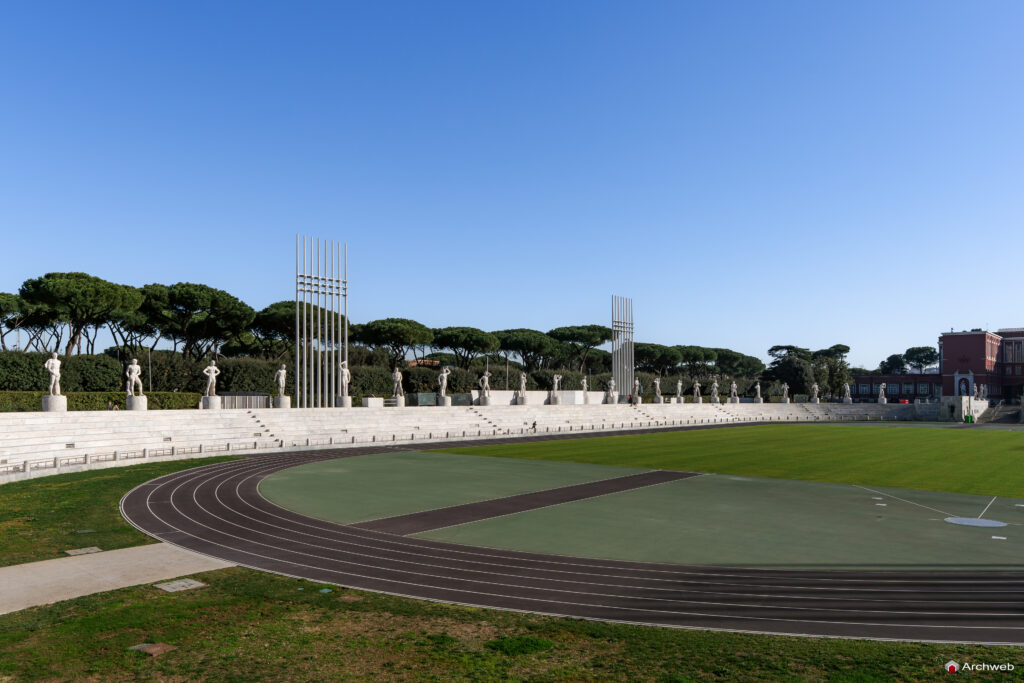 Stadio dei Marmi "Pietro Mennea" . Fotografie di qualità in 4K Fotografie © Archweb.com