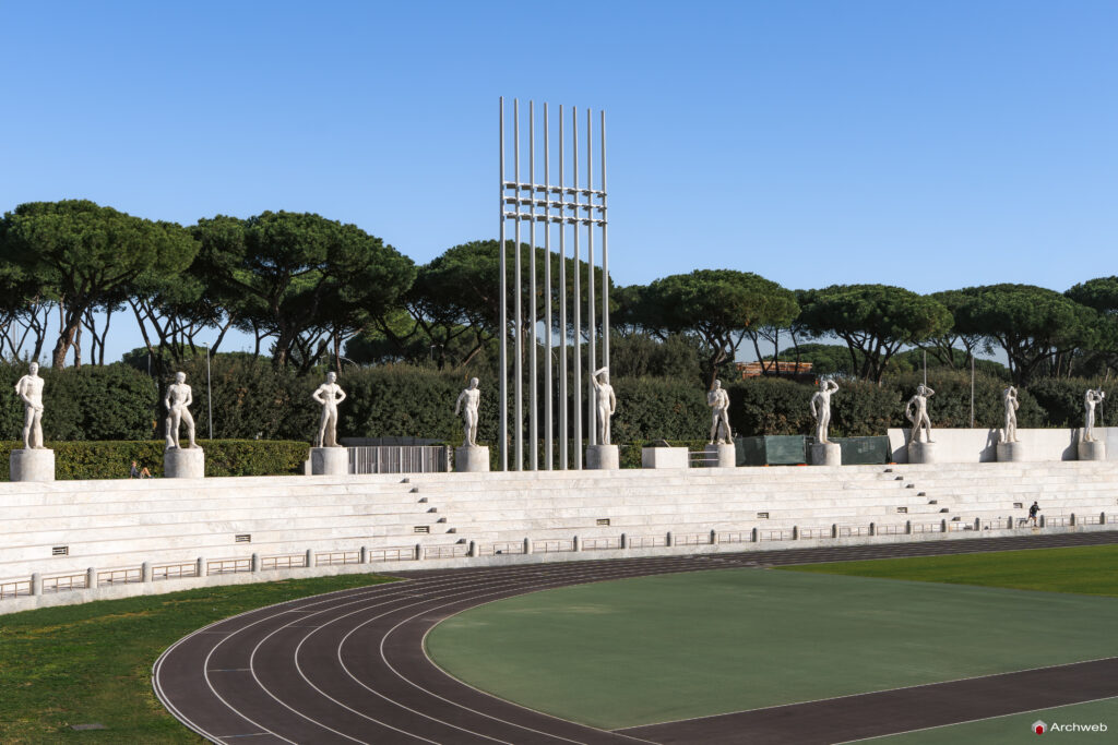 Stadio dei Marmi "Pietro Mennea" . Fotografie di qualità in 4K Fotografie © Archweb.com