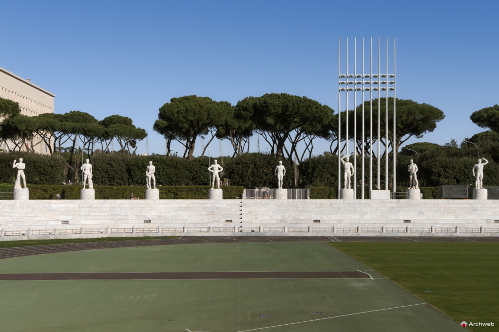 Stadio dei Marmi "Pietro Mennea" . Fotografie di qualità in 4K Fotografie © Archweb.com