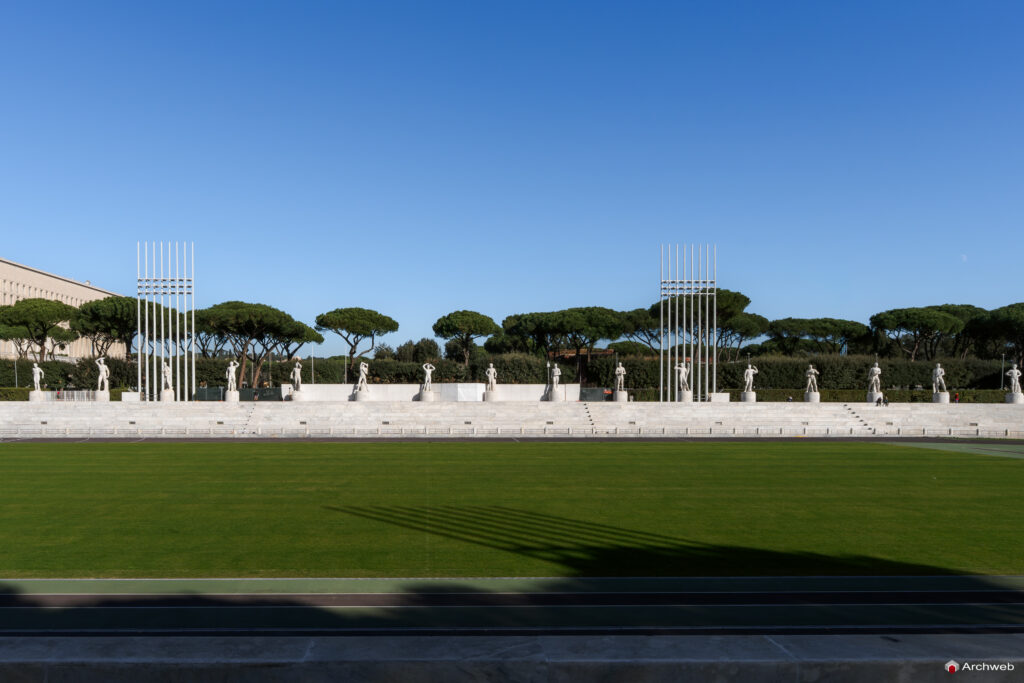 Stadio dei Marmi "Pietro Mennea" . Fotografie di qualità in 4K Fotografie © Archweb.com