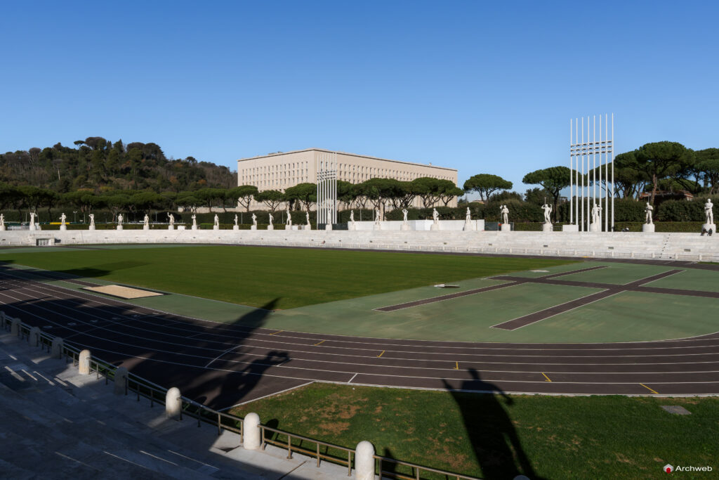 Stadio dei Marmi "Pietro Mennea" . Fotografie di qualità in 4K Fotografie © Archweb.com