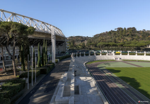 Stadio dei Marmi "Pietro Mennea" . Fotografie di qualità in 4K Fotografie © Archweb.com