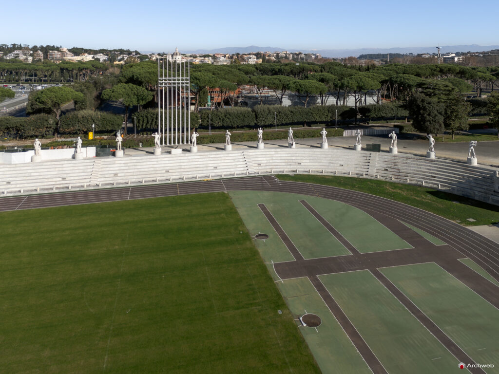 Stadio dei Marmi "Pietro Mennea" . Fotografie di qualità in 4K Fotografie © Archweb.com