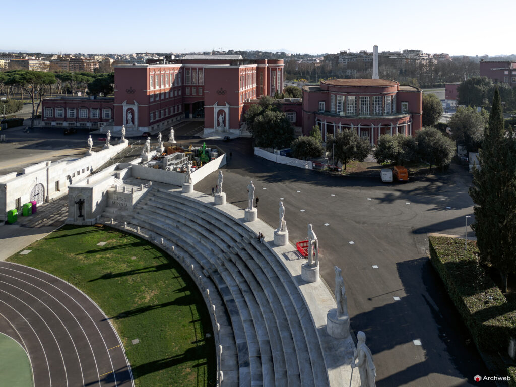 Stadio dei Marmi "Pietro Mennea" . Fotografie di qualità in 4K Fotografie © Archweb.com