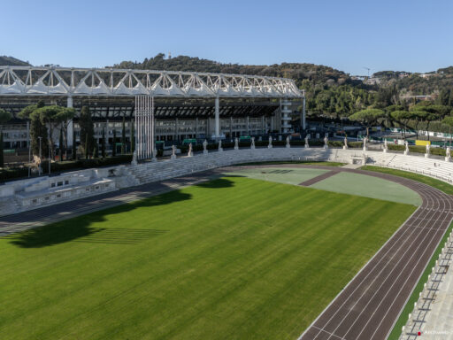 Stadio dei Marmi "Pietro Mennea" . Fotografie di qualità in 4K Fotografie © Archweb.com