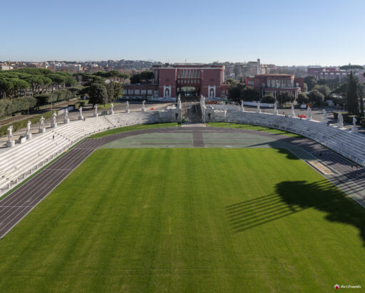 Stadio dei Marmi "Pietro Mennea" . Fotografie di qualità in 4K Fotografie © Archweb.com