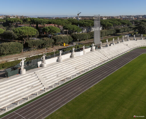 Stadio dei Marmi "Pietro Mennea" . Fotografie di qualità in 4K Fotografie © Archweb.com