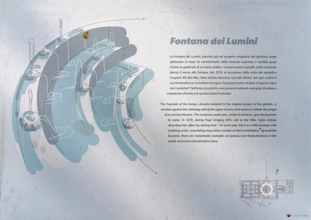 Villa Lante a Bagnaia. Fotografie © M.S. Archweb.com