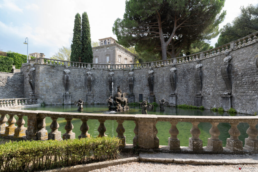 Villa Lante a Bagnaia. Fotografie © M.S. Archweb.com