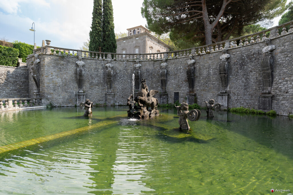 Villa Lante a Bagnaia. Fotografie © M.S. Archweb.com