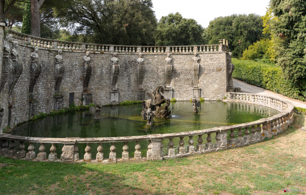 Villa Lante a Bagnaia. Fotografie © M.S. Archweb.com