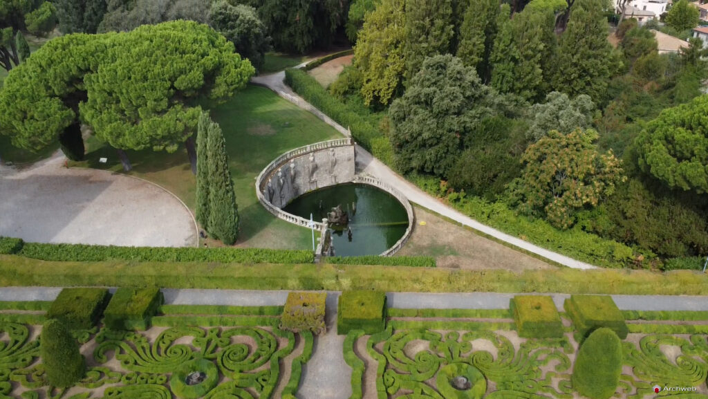 Villa Lante a Bagnaia. Fotografie © M.S. Archweb.com