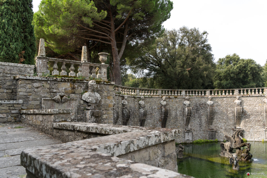 Villa Lante a Bagnaia. Fotografie © M.S. Archweb.com