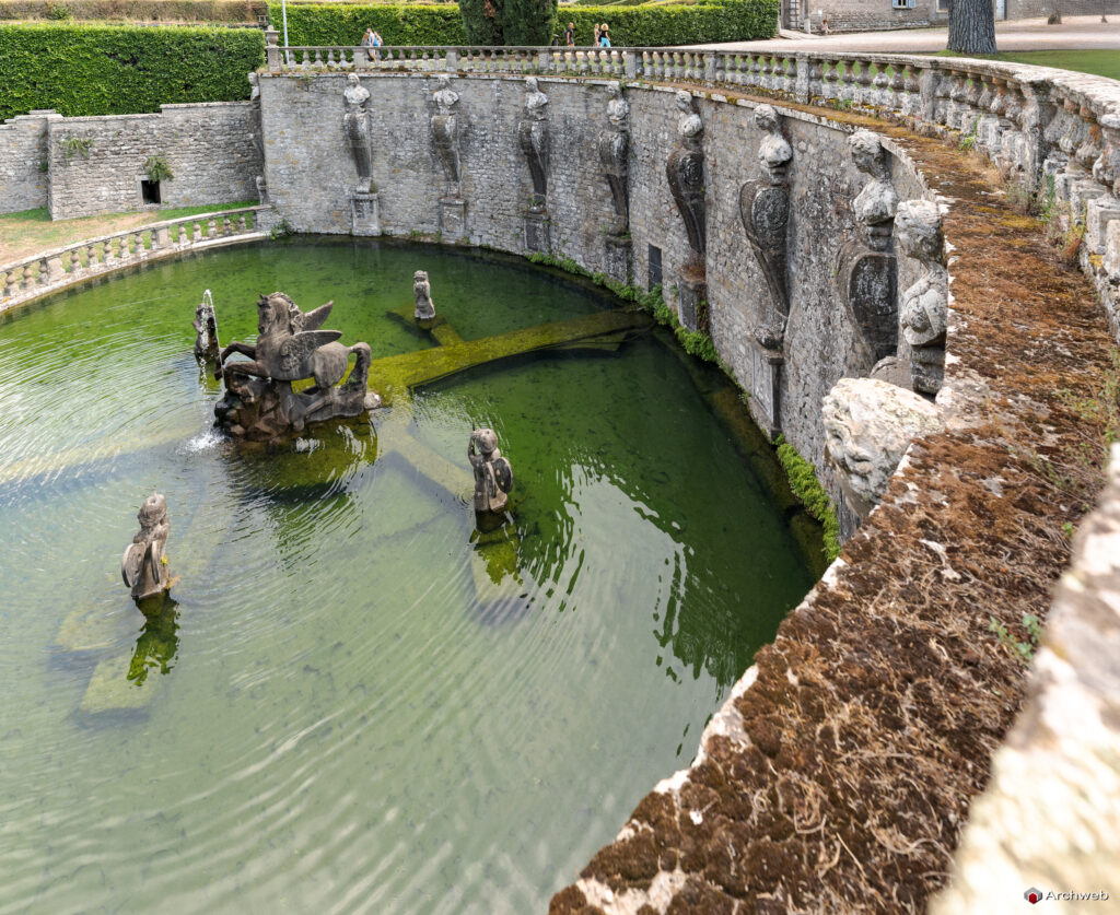 Villa Lante a Bagnaia. Fotografie © M.S. Archweb.com