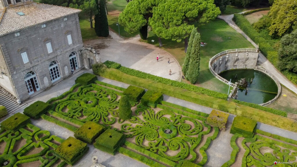 Villa Lante a Bagnaia. Fotografie © M.S. Archweb.com