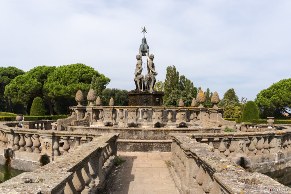 Villa Lante a Bagnaia. Fotografie © M.S. Archweb.com