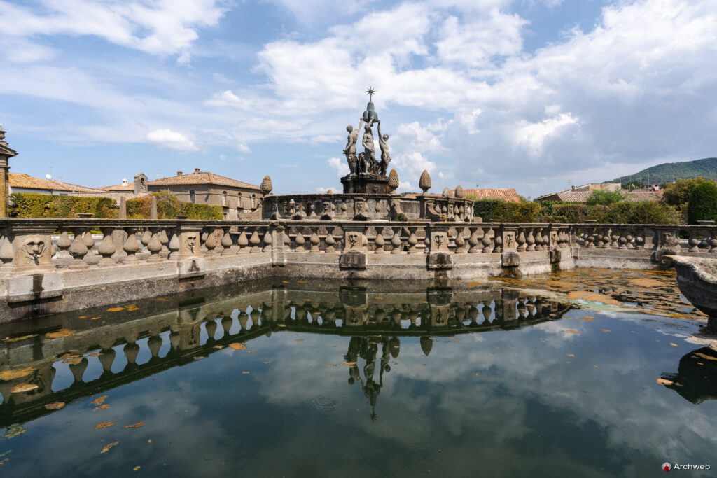 Villa Lante a Bagnaia. Fotografie © M.S. Archweb.com
