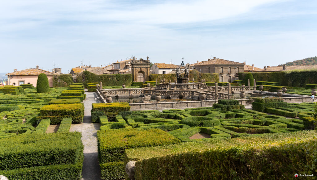Villa Lante a Bagnaia. Fotografie © M.S. Archweb.com