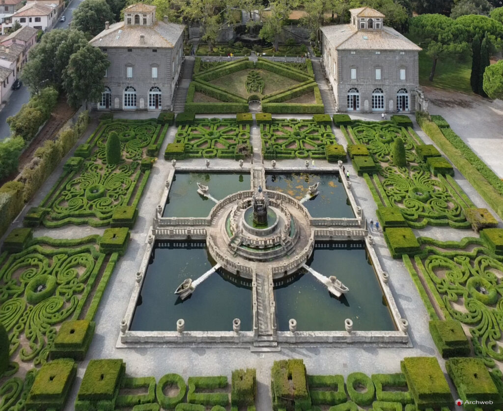 Villa Lante a Bagnaia. Fotografie © M.S. Archweb.com