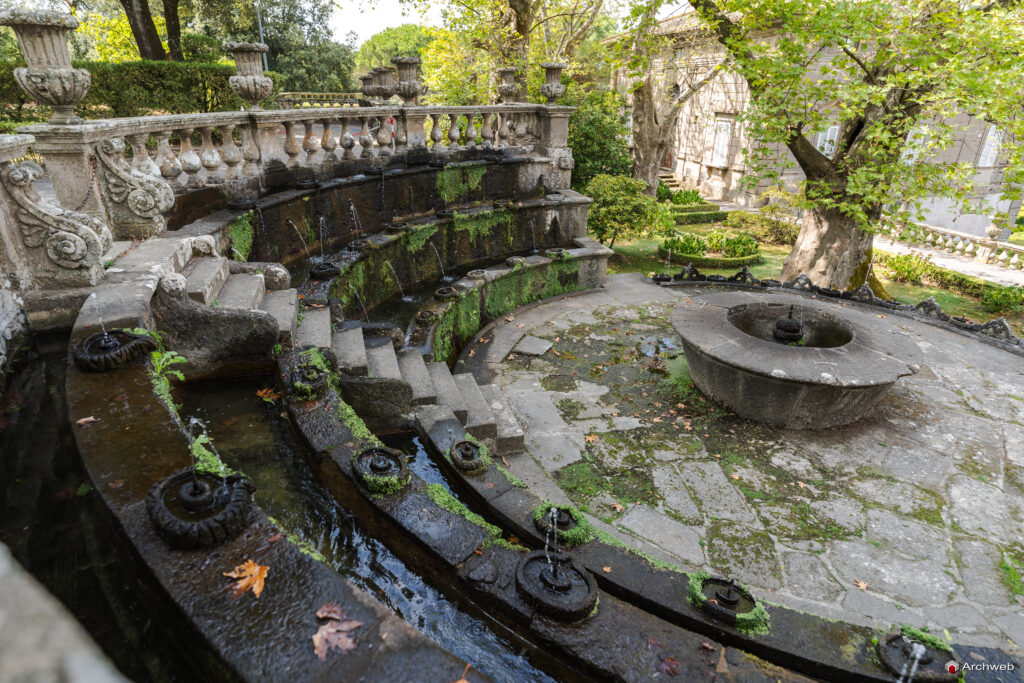 Villa Lante a Bagnaia. Fotografie © M.S. Archweb.com