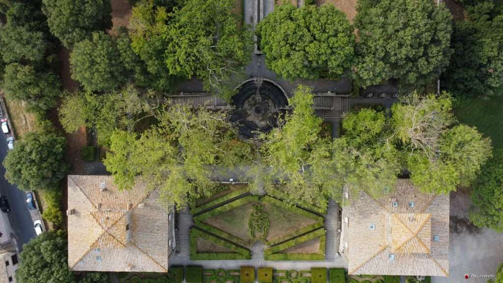Villa Lante a Bagnaia. Fotografie © M.S. Archweb.com