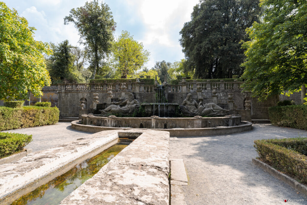 Villa Lante a Bagnaia. Fotografie © M.S. Archweb.com