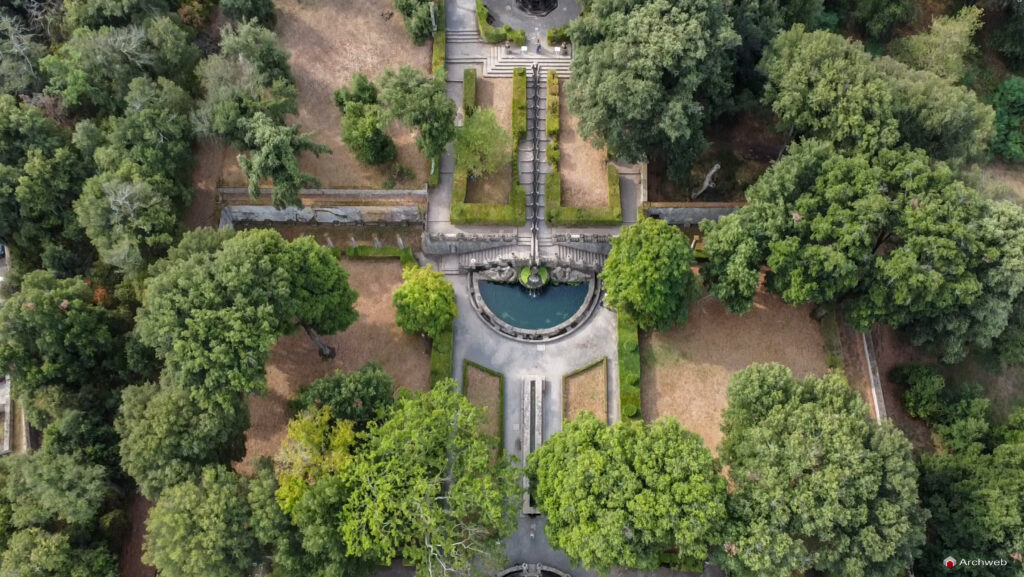 Villa Lante a Bagnaia. Fotografie © M.S. Archweb.com