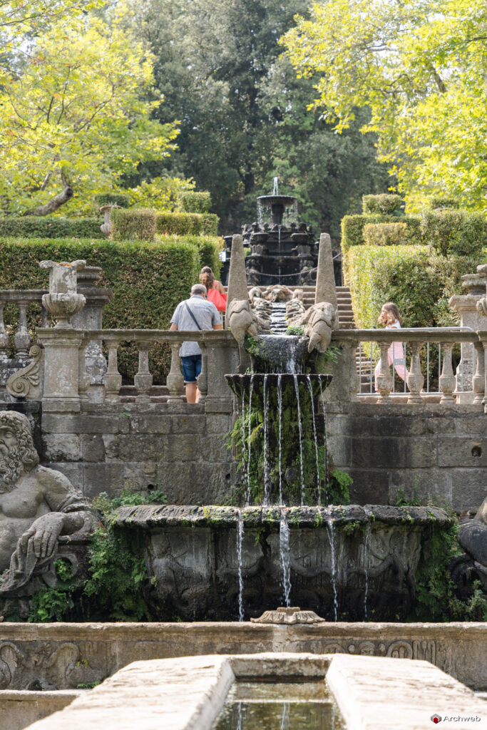 Villa Lante a Bagnaia. Fotografie © M.S. Archweb.com
