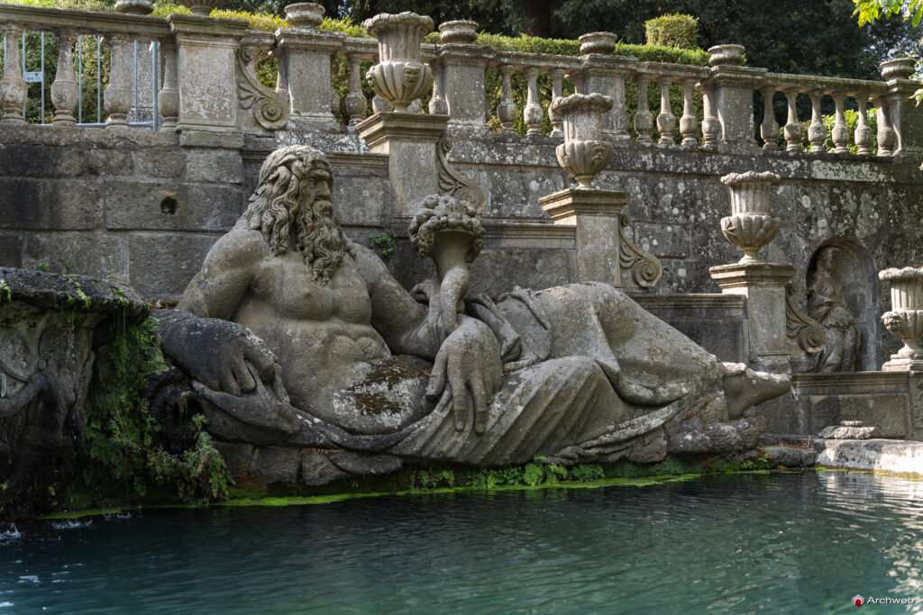 Villa Lante a Bagnaia. Fotografie © M.S. Archweb.com
