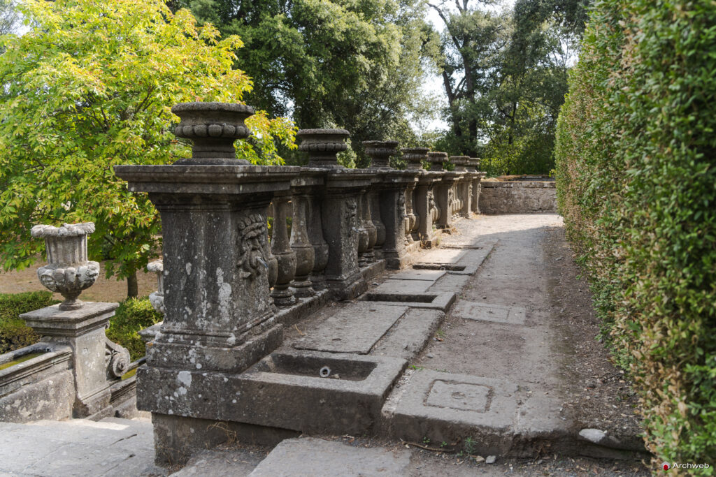 Villa Lante a Bagnaia. Fotografie © M.S. Archweb.com