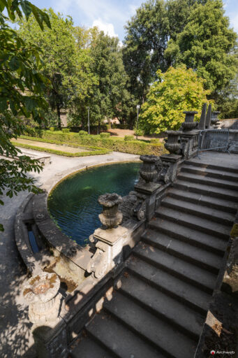 Villa Lante a Bagnaia. Fotografie © M.S. Archweb.com
