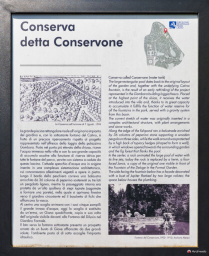 Villa Lante a Bagnaia. Fotografie © M.S. Archweb.com