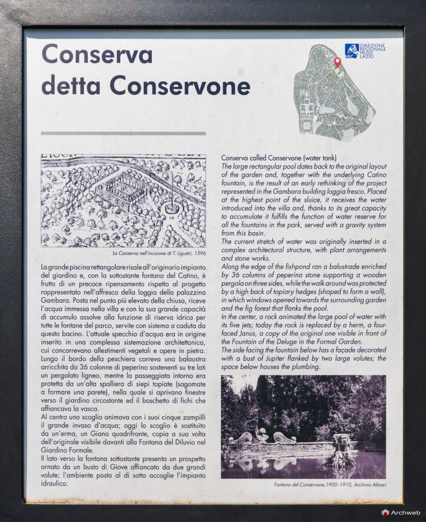 Villa Lante a Bagnaia. Fotografie © M.S. Archweb.com