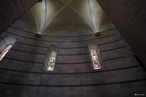 Battistero di San Giovanni a Pisa. Fotografie © Archweb.com