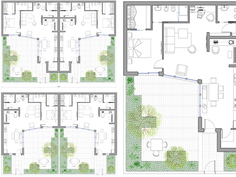 Anteprima Archweb - Casa bifamiliare 29 dwg