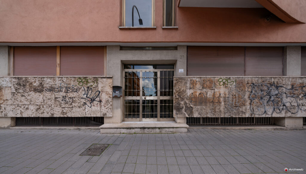 Casa Cooperativa Astrea di Luigi Moretti. Roma 1947 - 1951. Fotografie © Archweb.com