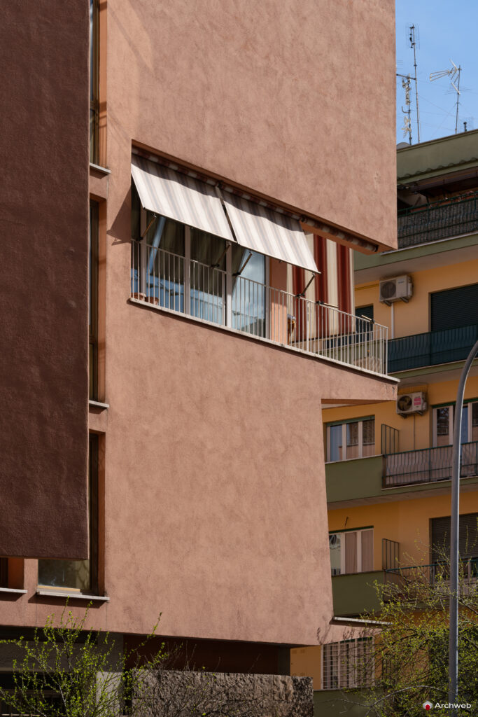 Casa Cooperativa Astrea di Luigi Moretti. Roma 1947 - 1951. Fotografie © Archweb.com