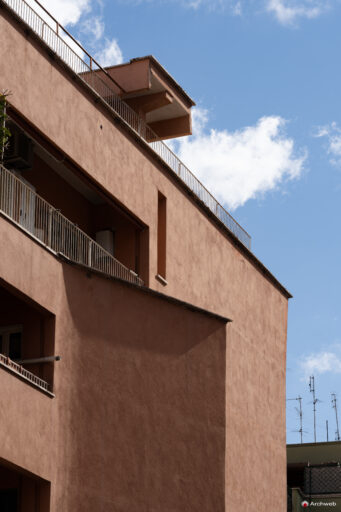 Casa Cooperativa Astrea di Luigi Moretti. Roma 1947 - 1951. Fotografie © Archweb.com