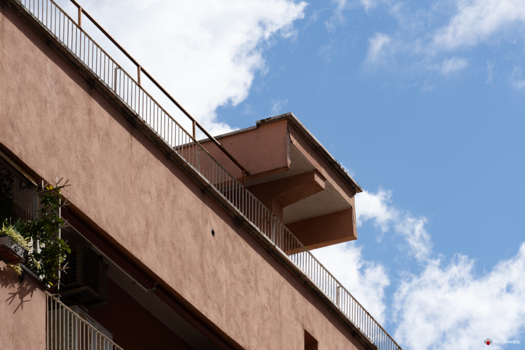 Casa Cooperativa Astrea di Luigi Moretti. Roma 1947 - 1951. Fotografie © Archweb.com