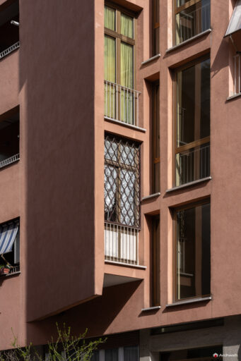 Casa Cooperativa Astrea di Luigi Moretti. Roma 1947 - 1951. Fotografie © Archweb.com