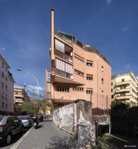 Casa Cooperativa Astrea di Luigi Moretti. Roma 1947 - 1951. Fotografie © Archweb.com