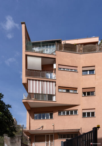 Casa Cooperativa Astrea di Luigi Moretti. Roma 1947 - 1951. Fotografie © Archweb.com