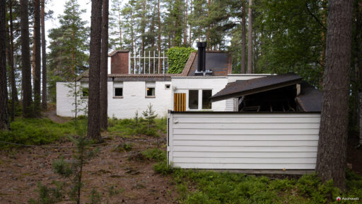 Casa sperimentale di Muuratsalo. Progetto di Alvar Aalto. Fotografie © Archweb.com