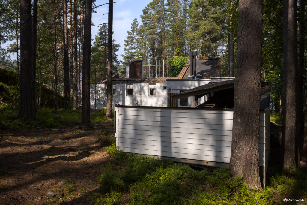 Casa sperimentale di Muuratsalo. Progetto di Alvar Aalto. Fotografie © Archweb.com