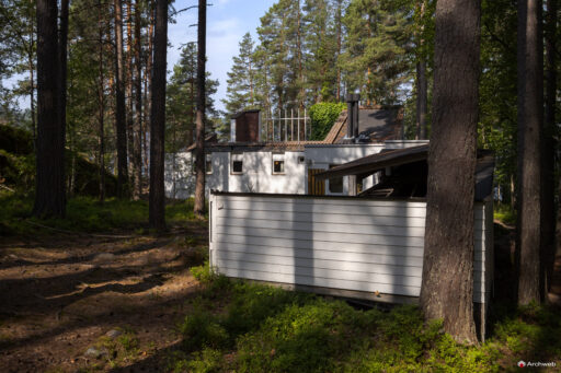 Casa sperimentale di Muuratsalo. Progetto di Alvar Aalto. Fotografie © Archweb.com