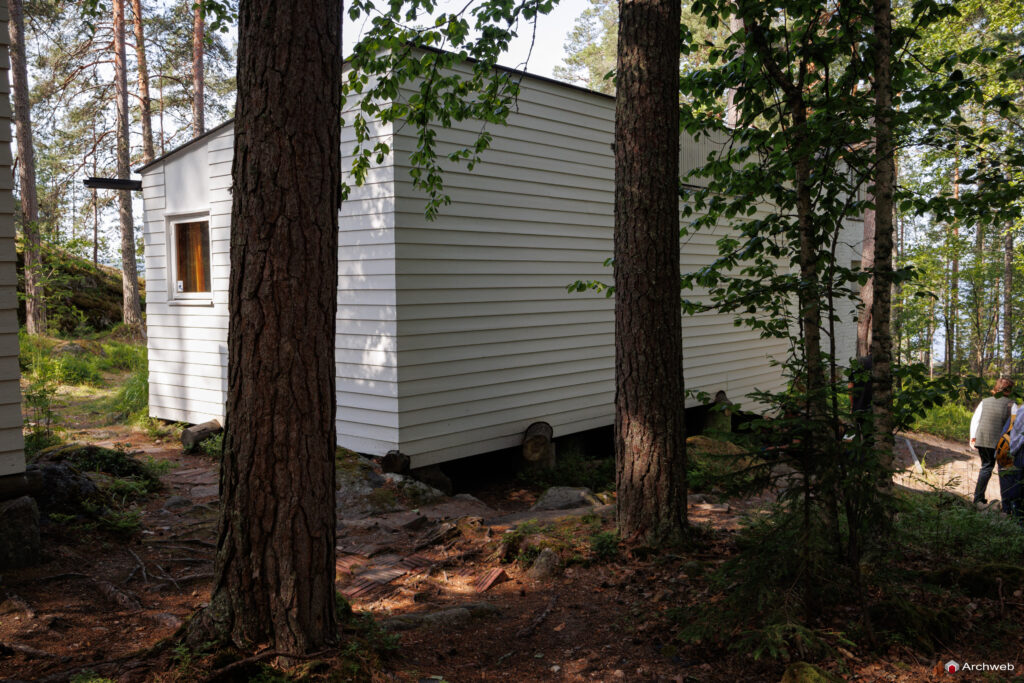 Casa sperimentale di Muuratsalo. Progetto di Alvar Aalto. Fotografie © Archweb.com